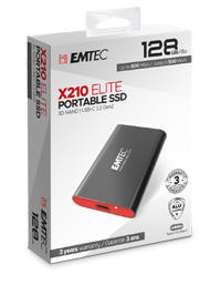 X210 ELITE PORTABLE SSD 128GB