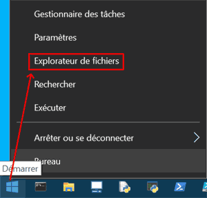 Windows 10 Start Explorer