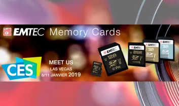 CES 2019 EMTEC and Kodak flash-based novelties !