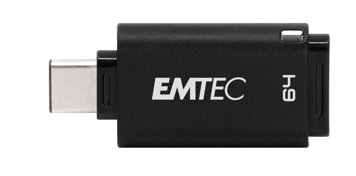 Chiavetta USB EMTEC C350 64 gb verde su