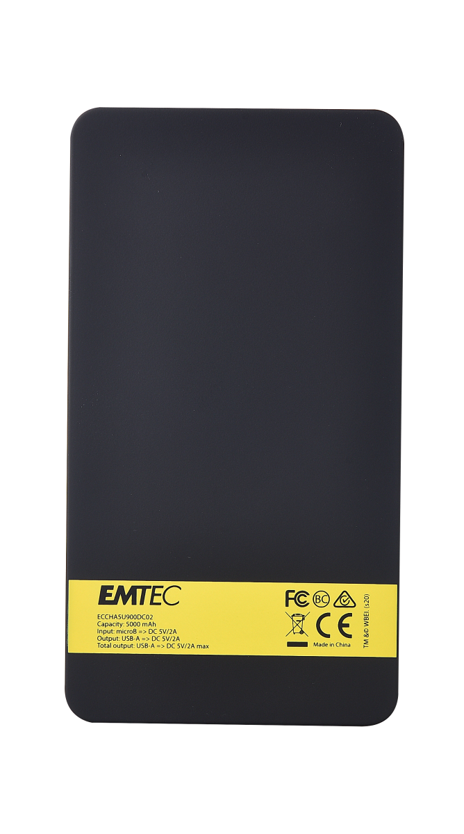 Batterie externe USB Emtec Essentials SuperMan - 5000mAh (Bleu) pour  professionnel, 1fotrade Grossiste informatique