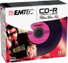 CD-R Vinyl Look pink pack 10