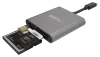 T610C Type-C Card Reader 3/4 with cards